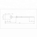 YT-PS601 VIMPERAÇÃO PROVA DE SEGURANÇA CLÁSTICA SEALS PLÁSTICA SEAL para caminhões